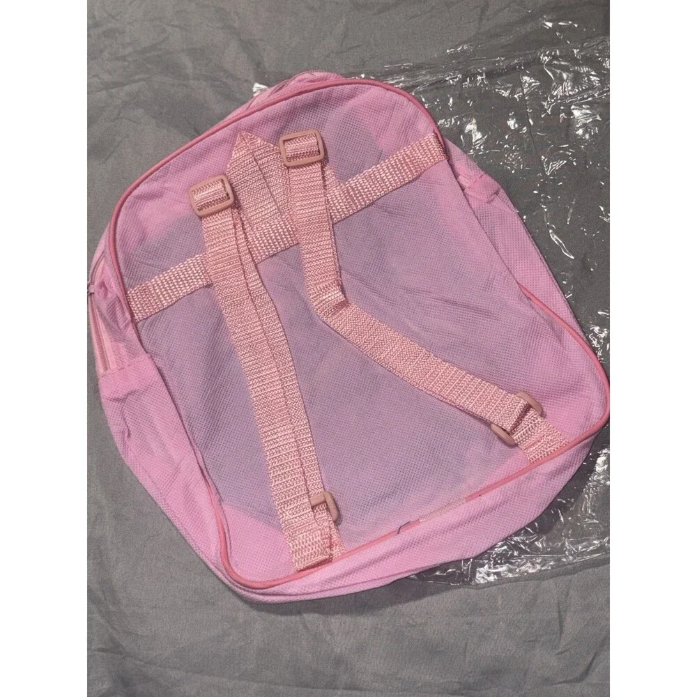 Disney Mickey Mouse Pink Mini 10”Backpack Kids Soccer Graphic Child’s New